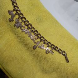 JOE. CAMEL. SILVER. CHARM. BRACLET. 