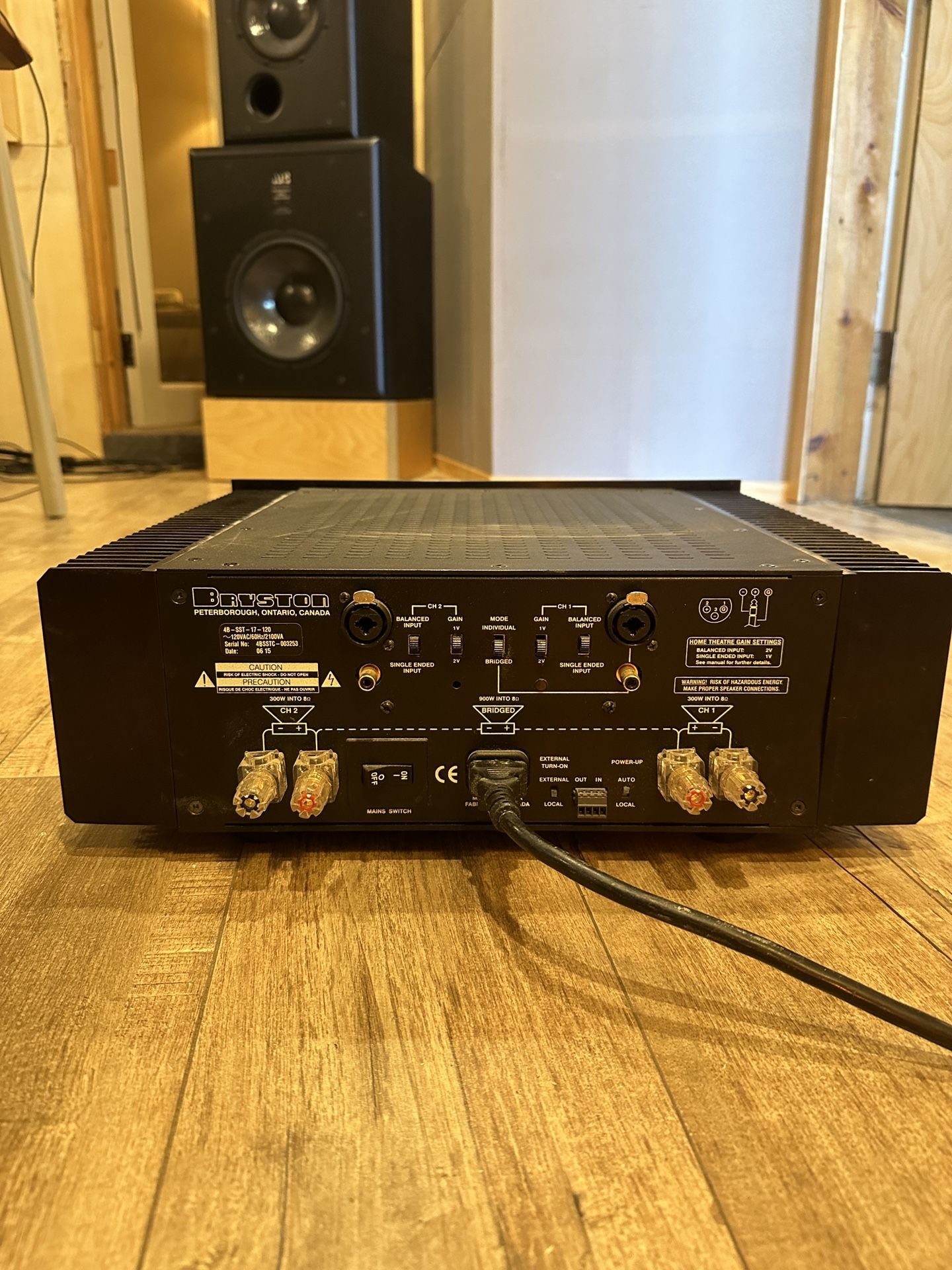 Bryson 4B-SST 2ch Stereo Power Amplifier