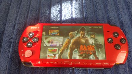 Psp console 30gb memory 28 games in
Psp slim special edition