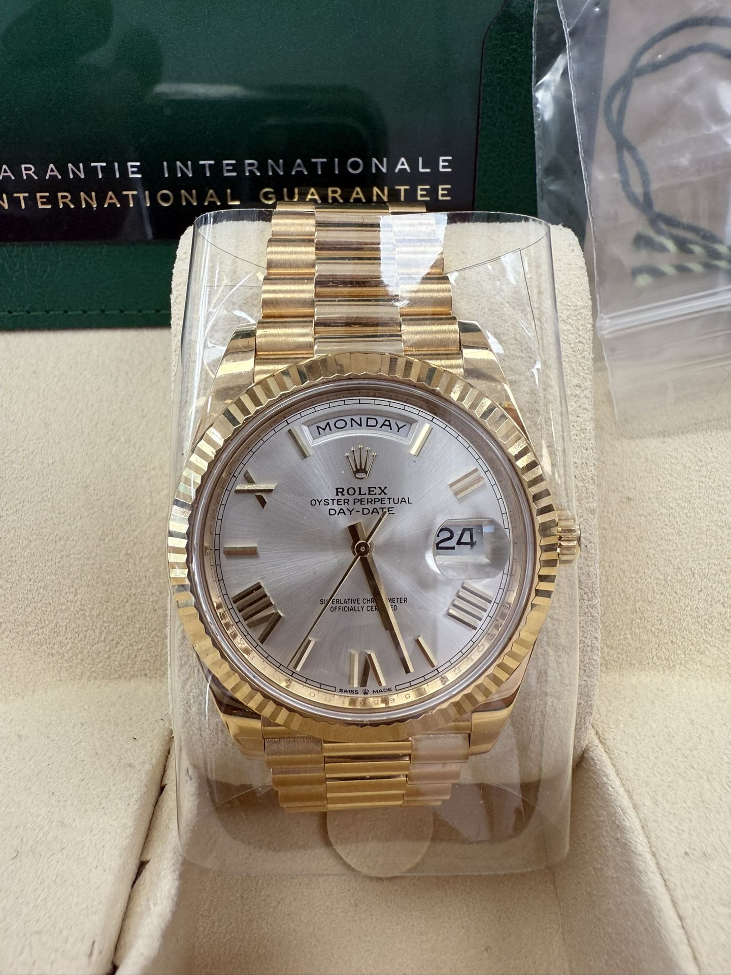 Rolex Day Date 40mm New Card Brand New