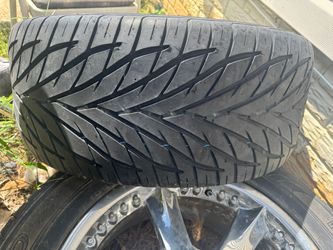 20” Giovanna Chrome Rims & Toyo Tires – Set of 4 – $250