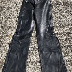 Genuine Leather Pants - Le Complici