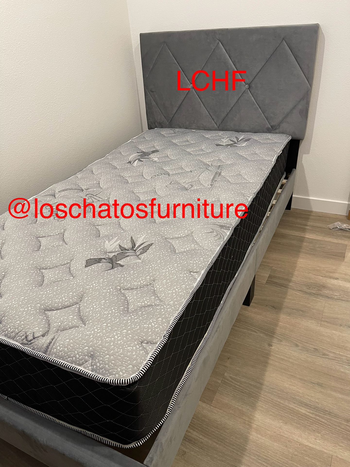 Twin Size Bed Frame With Mattress