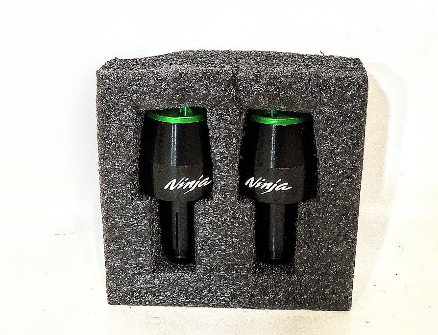 Ninja Engraved Logo STORM CNC Bar Ends