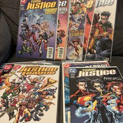 DC Comics: Young Justice Titles 12 Books Total