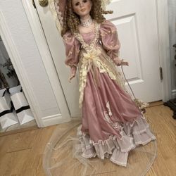 Tall Doll 35” , Excellent Condition 