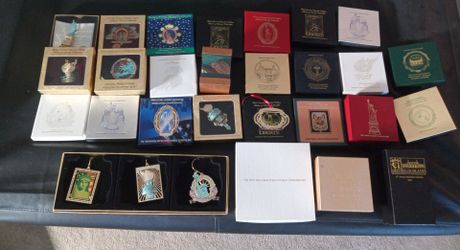 Statue of Liberty Christmas Ornament Collection - 30 of them