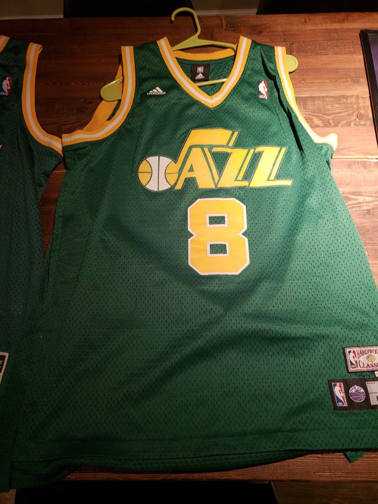 Utah Jazz "Deron Williams" #8 stitched jersey Large