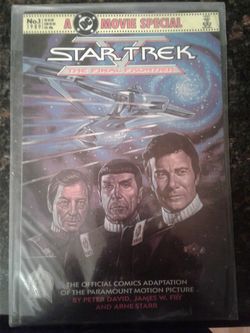 Comic Book Star Trek V #1 (1989) Movie Special