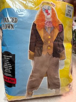 Clown costume 30$