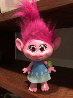 Talking trolls doll never played w