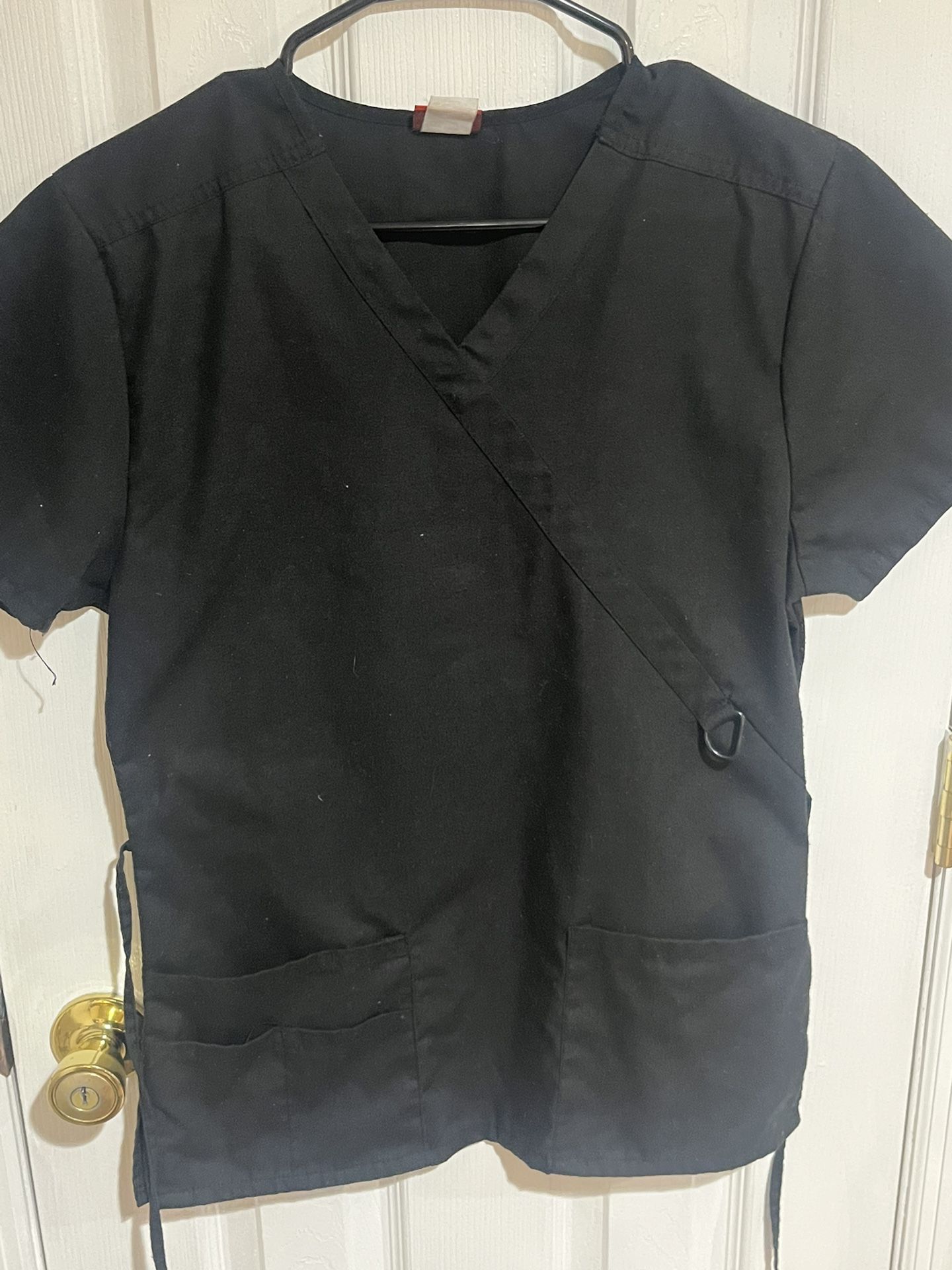 Black Scrub Top