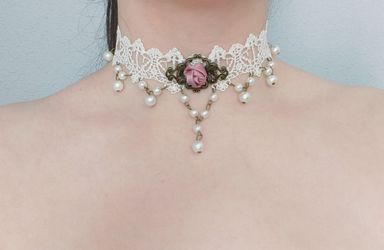 Victorian Gothic choker necklace