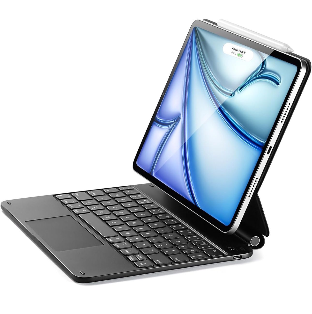 ESR iPad Air 11 inch Case with Keyboard (M3/M2, 2025/2024), iPad Pro 11 (4th/3rd/2nd/1st Gen) & Air 5/4th Magic keyboard Case, Easy-Set