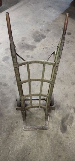 Vintage 55 Gallon Drum Hand Truck