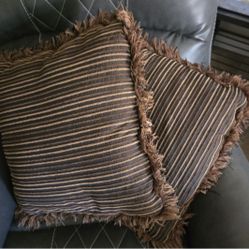 Throw Pillows 2 Each