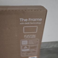55 Inch Frame Samsung Smart TV 4K UHD wirh 120 Hz refresh rate Brand New factory sealed 