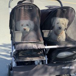 2 Small Breed Dog Stroller Only 1 Time Use My Pets Don’t Wanna Let In So I Never Use Anymore 
