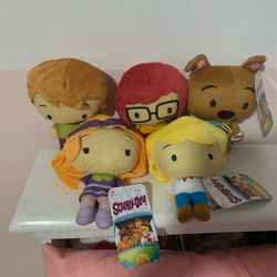 Scooby doo plushies