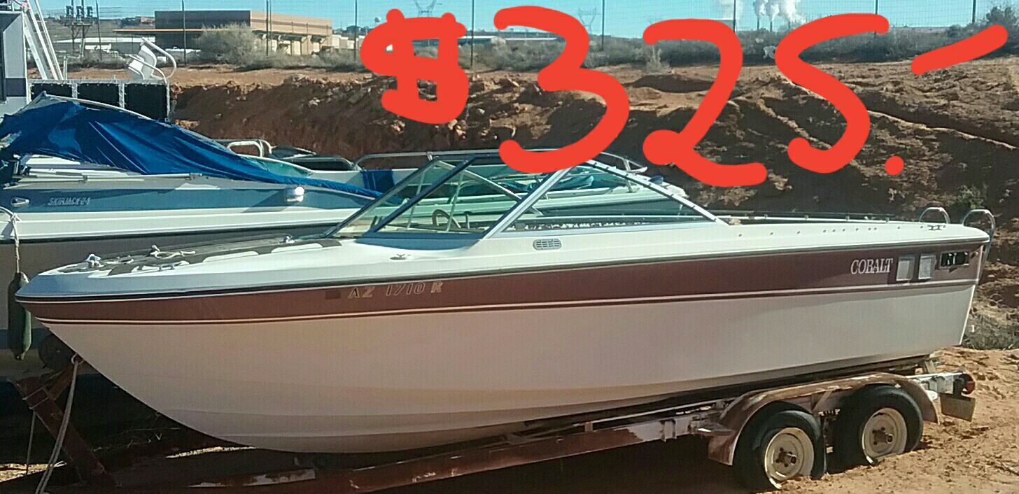 Cobalt boat, low hrs.233HP/351w motor,Mercruiser 888 sterndrive project