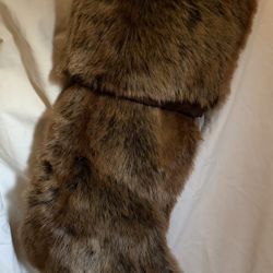 Fur Christmas Stocking