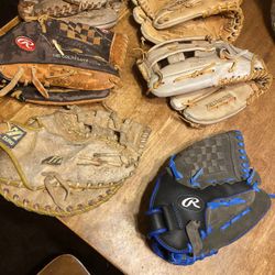 Adult Baseball Gloves Righty & Lefty For Rec Play