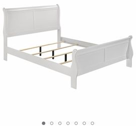 Queen bed frame used