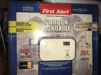 Brand new and sealed First Alert Carbon Monoxide Alarm