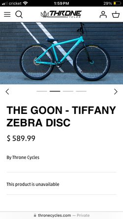 Throne 29er Tiffany Zebra Disc