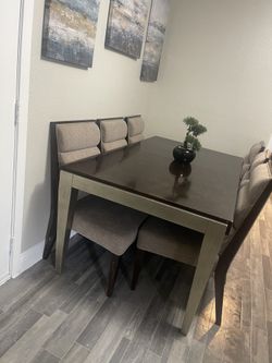 Dining Table With 6 Chairs 