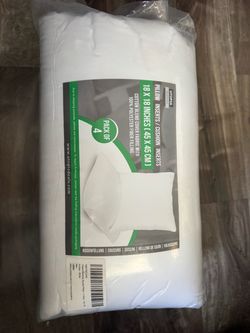 (4 pack) 18x18 pillows
