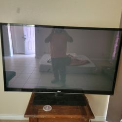 LG 64" plasma TV