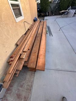 Lumber priced to sell fast.