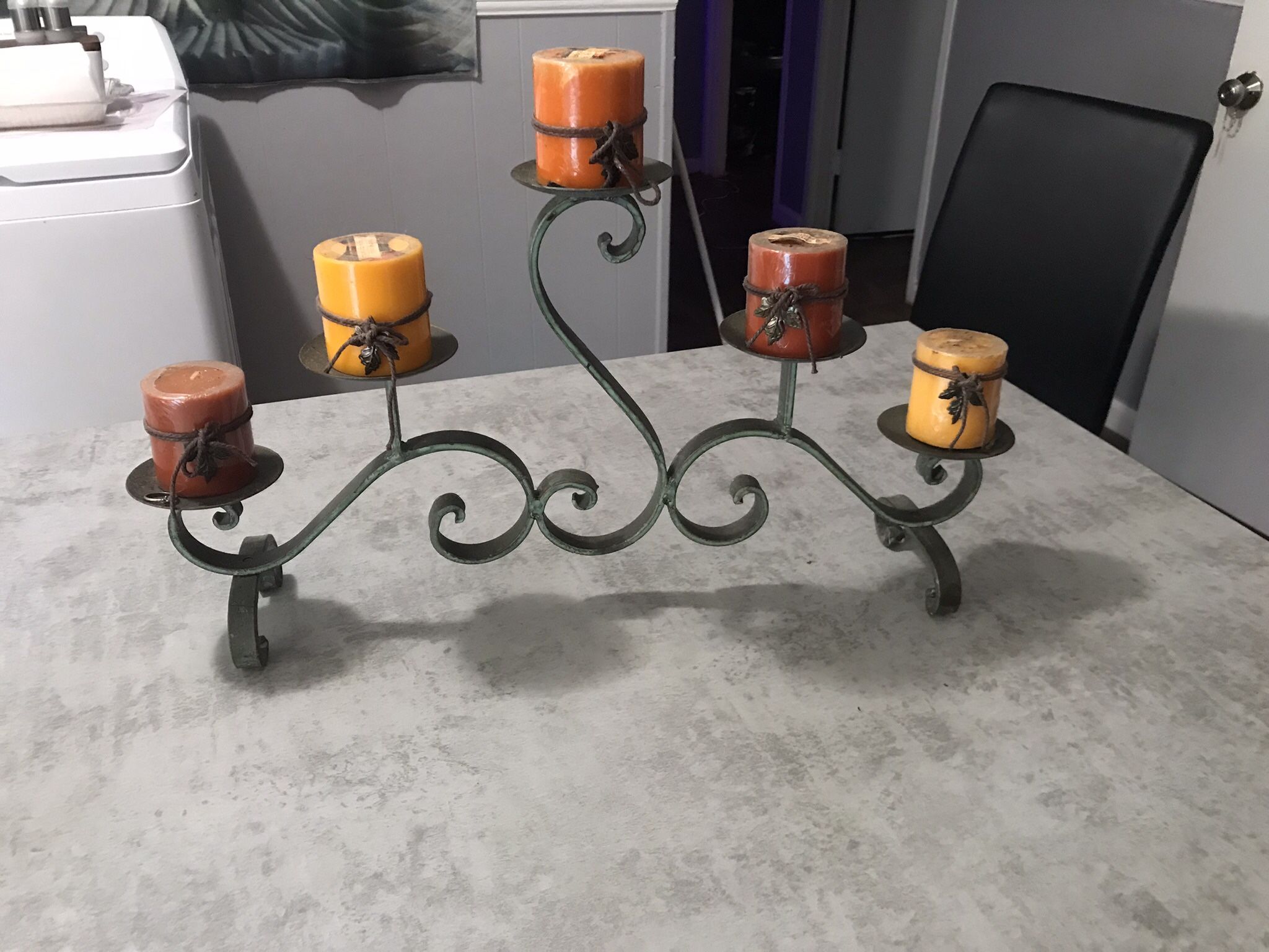 Metal Candle Holder