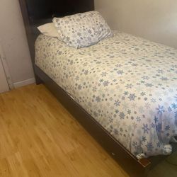 Twin bed frame