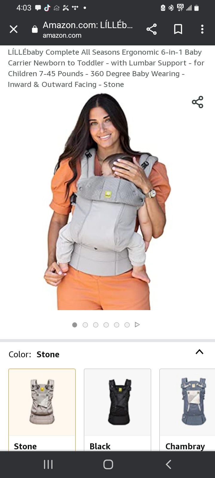 New Baby Carrier