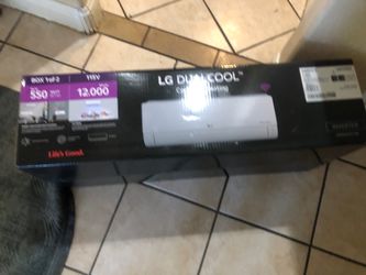 *LG DUAL COOL 12,000 BTU AIR CONDITINER NEW IN BOX!*