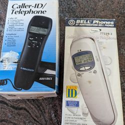 2  New BELL  Corded phones  ( Black / Ivory) Each  $15