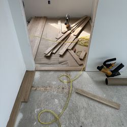 Unfinished Nail Down Floor 