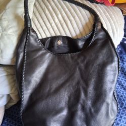 Large Black Shoulder Bag