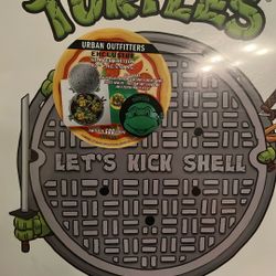 Teenage Mutant Ninja Turtles - Let's Kick Shell!" vinyl record