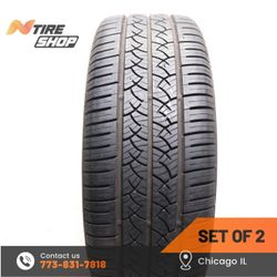 Set of 2 Used  7.5/32    235/55R19  101H  Continental  TrueContact Tour