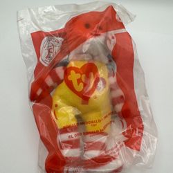 5" TY Beanie Baby Ronald McDonald The Bear 2004 McDonald's Happy Meal Toy SEALED