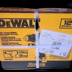 DeWALT DCD706B XTREME 12V MAX Brushless 3/8"Cordless Hammer Drill (Tool Only)NEW