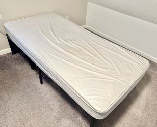 Twin Bed Frame With Mattress