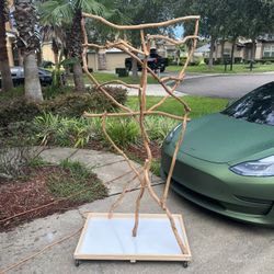 Parrot Trees (custom made) All Sized Wood 