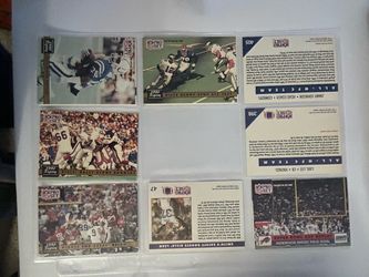 NFL Pro Set 1990 Replay Football Cards Lot
