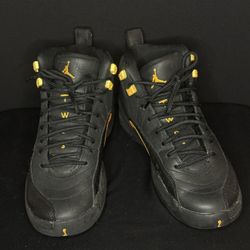 Jordan 12 Retro Black Taxi (GS) Size 6y