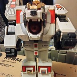 Classic White Lion Toy 