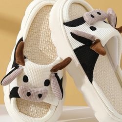 SUMMER COW SLIPPERS ⛱️🐮